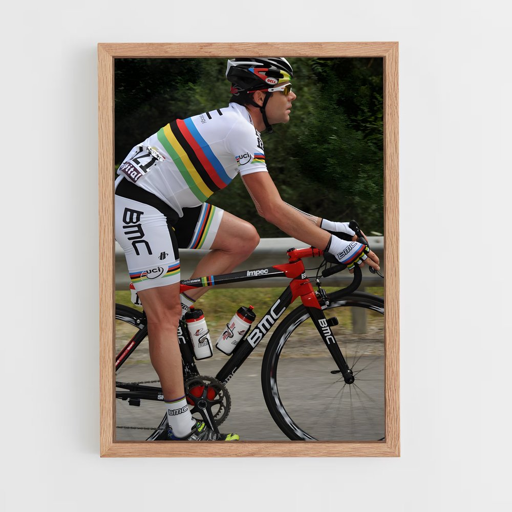 Poster Cadel evans – affiche Cyclisme (vue 4)